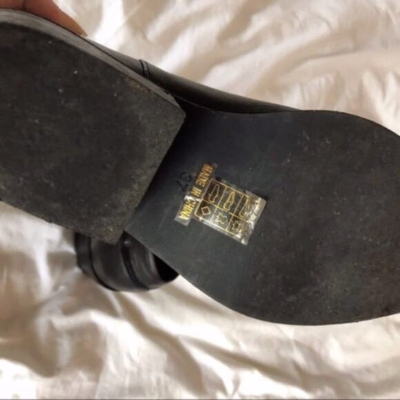 SENSO Quail Black Leather Zipper Ankle Booties - Picture 7 of 8